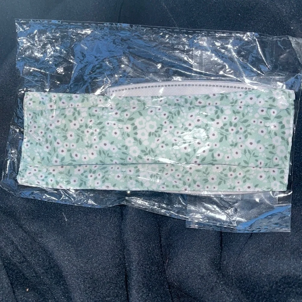 New floral face mask